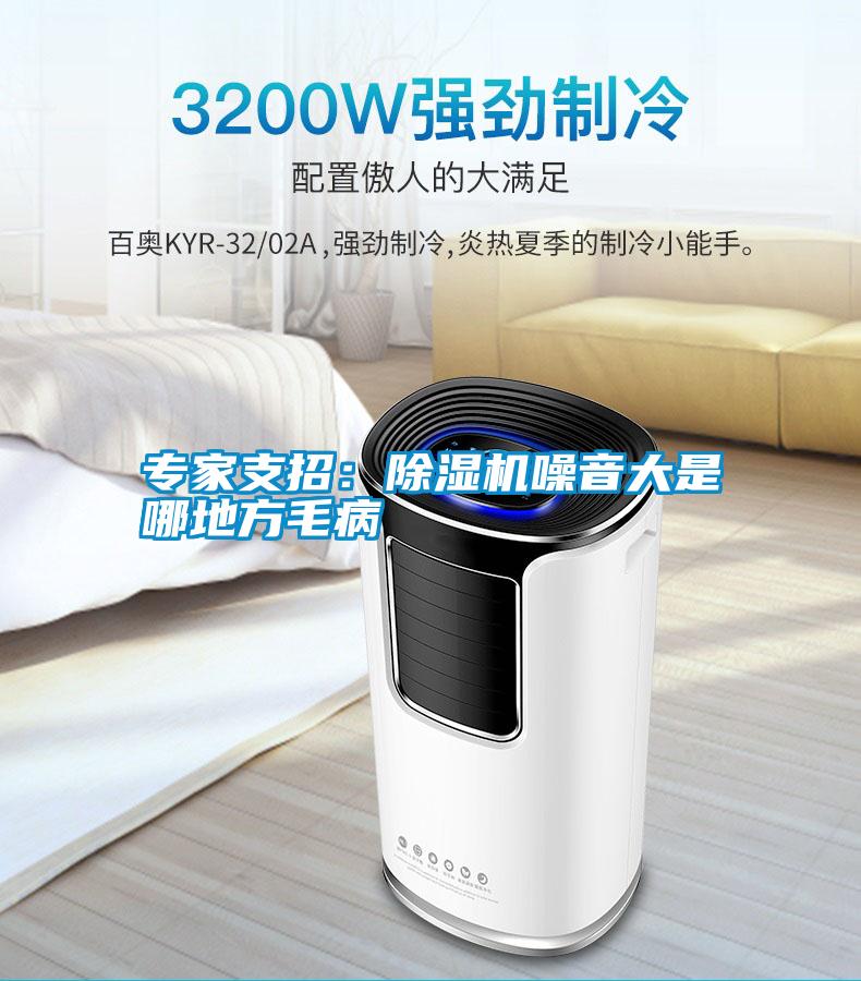 專(zhuān)家支招:除濕機噪音大是哪地方毛病