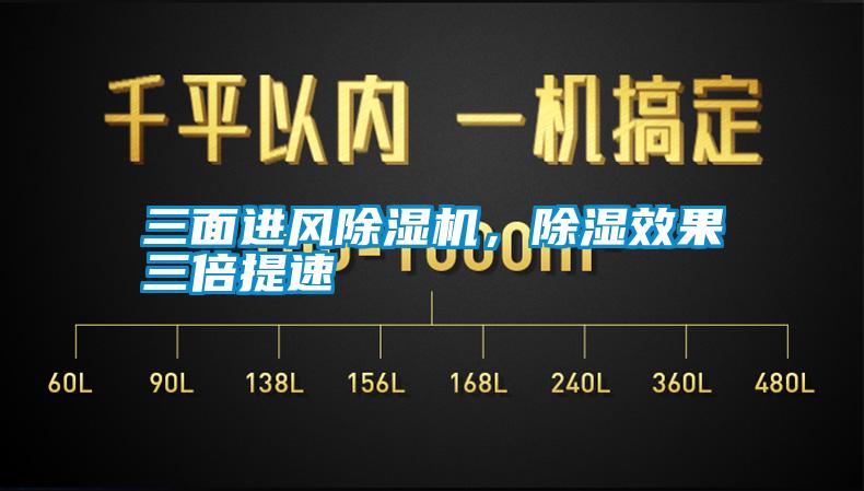 三面進(jìn)風(fēng)除濕機，除濕效果三倍提速