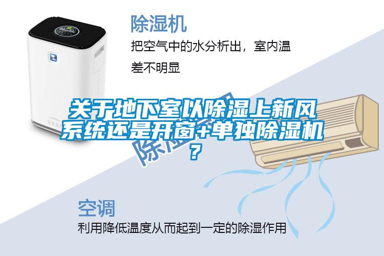 關(guān)于地下室以除濕上新風(fēng)系統還是開(kāi)窗+單獨除濕機？