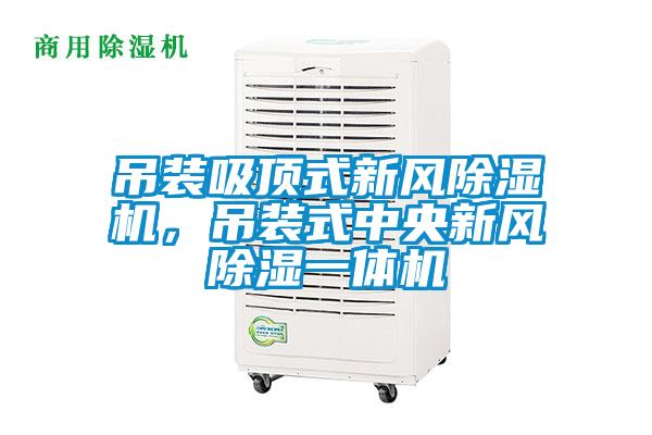 吊裝吸頂式新風(fēng)除濕機，吊裝式中央新風(fēng)除濕一體機