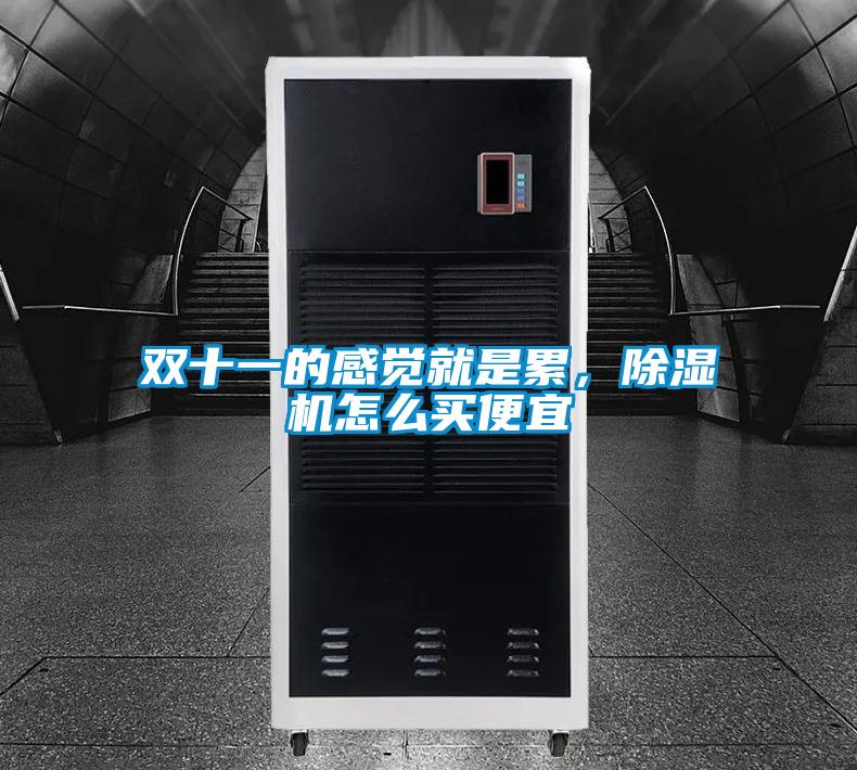 雙十一的感覺(jué)就是累，除濕機怎么買(mǎi)便宜