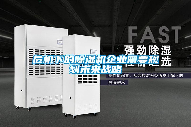 危機下的除濕機企業(yè)需要規劃未來(lái)戰略