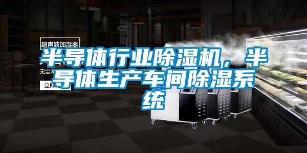 半導體行業(yè)除濕機，半導體生產(chǎn)車(chē)間除濕系統