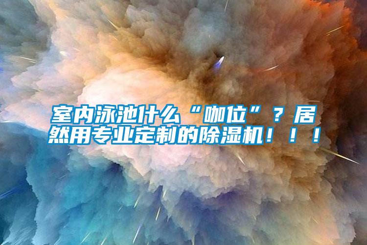 室內泳池什么“咖位”？居然用專(zhuān)業(yè)定制的除濕機?。?！