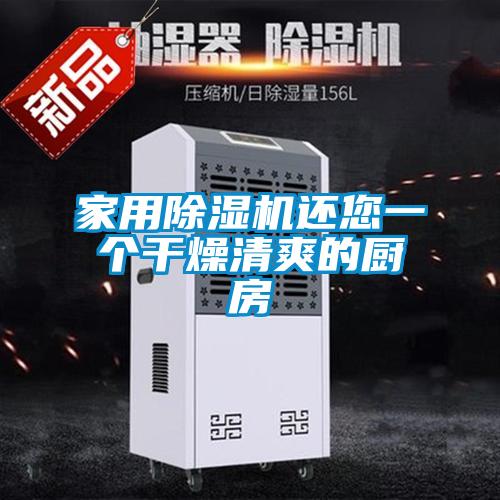 家用除濕機還您一個(gè)干燥清爽的廚房