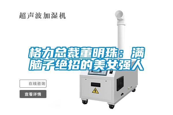 格力總裁董明珠：滿(mǎn)腦子絕招的美女強人