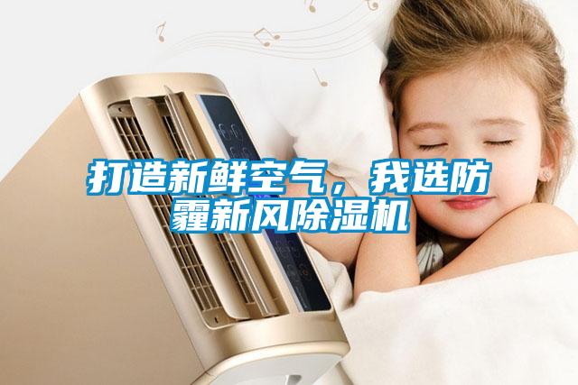 打造新鮮空氣，我選防霾新風(fēng)除濕機