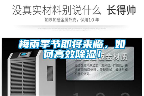梅雨季節即將來(lái)臨，如何高效除濕！
