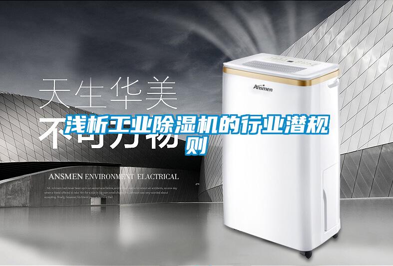 淺析工業(yè)除濕機的行業(yè)潛規則