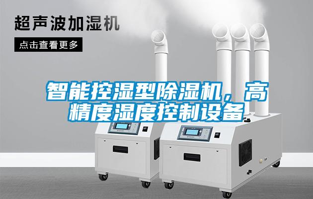 智能控濕型除濕機，高精度濕度控制設備