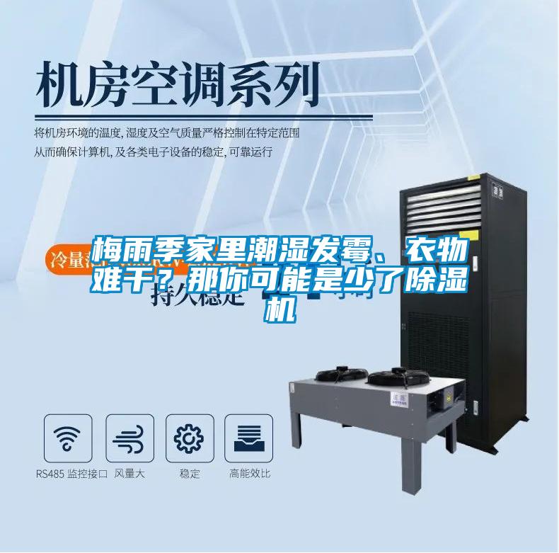 梅雨季家里潮濕發(fā)霉、衣物難干？那你可能是少了除濕機