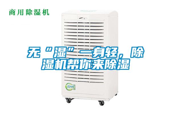 無(wú)“濕”一身輕，除濕機幫你來(lái)除濕