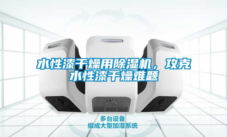 水性漆干燥用除濕機，攻克水性漆干燥難題