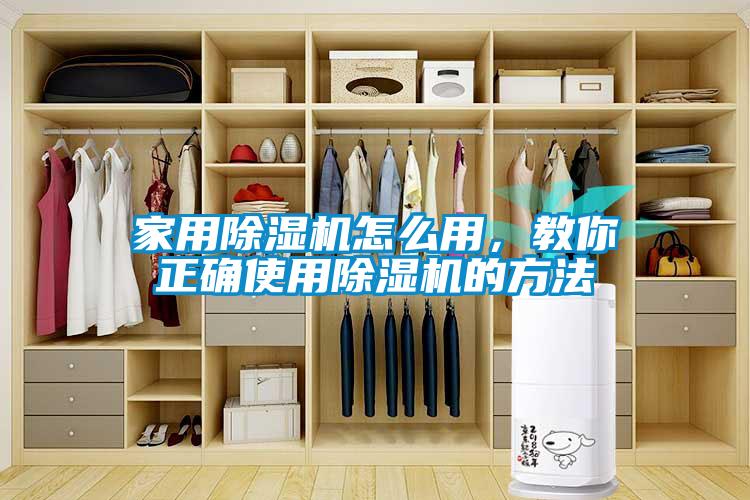 家用除濕機怎么用，教你正確使用除濕機的方法