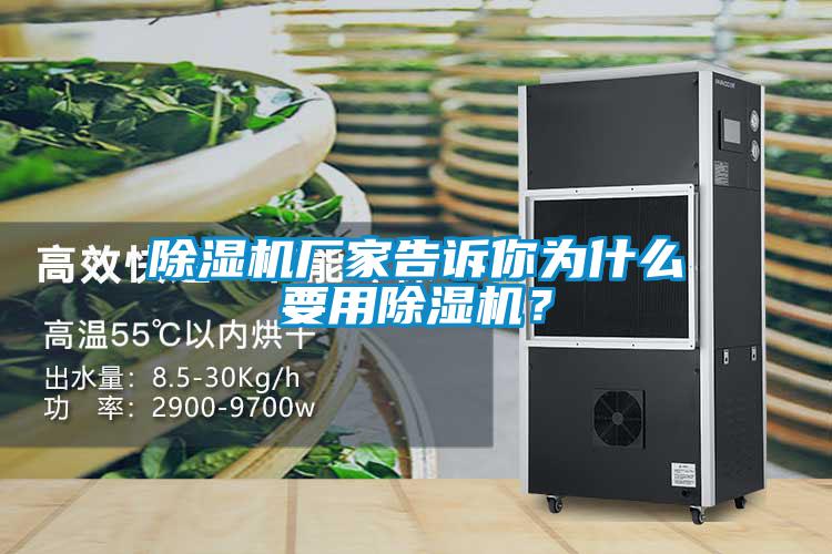 除濕機廠(chǎng)家告訴你為什么要用除濕機？