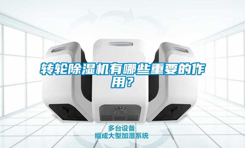 轉輪除濕機有哪些重要的作用？