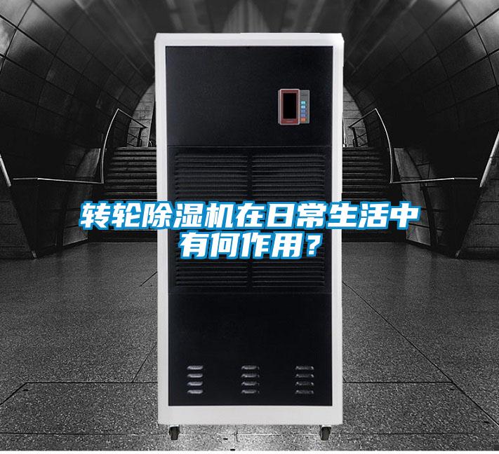 轉輪除濕機在日常生活中有何作用？