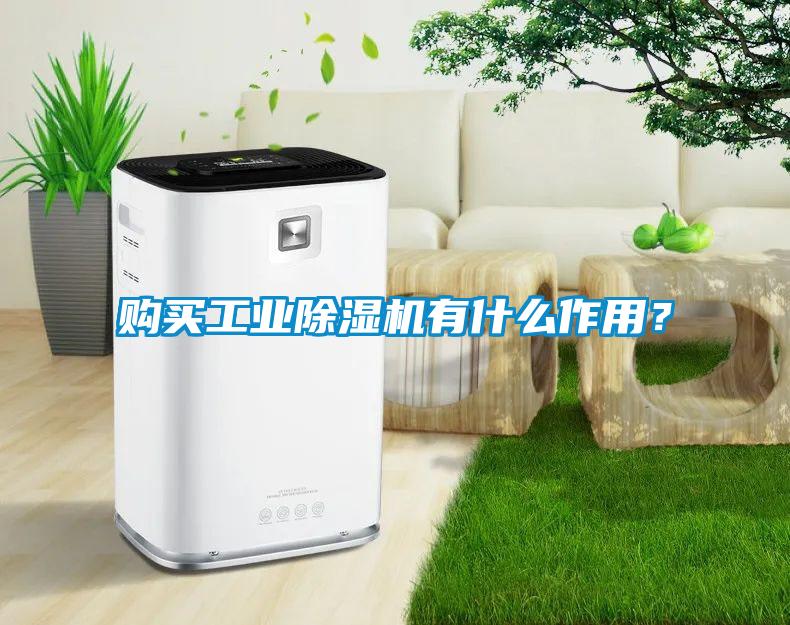 購買(mǎi)工業(yè)除濕機有什么作用？