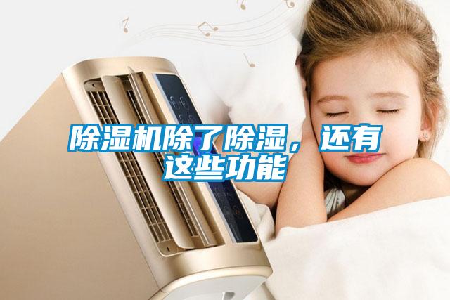 除濕機除了除濕，還有這些功能