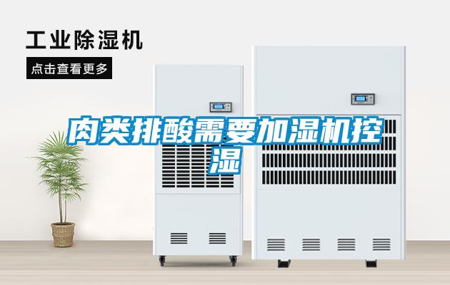肉類(lèi)排酸需要加濕機控濕