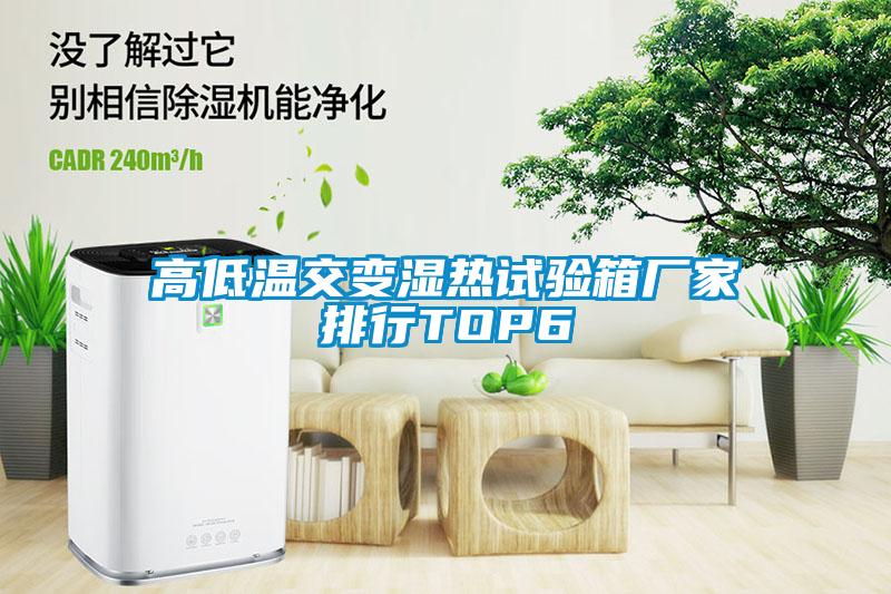 高低溫交變濕熱試驗箱廠(chǎng)家排行TOP6