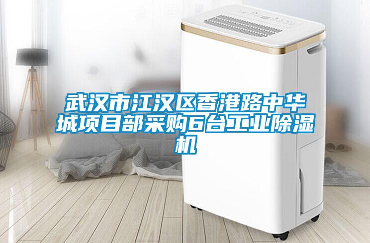 武漢市江漢區香港路中華城項目部采購6臺工業(yè)除濕機