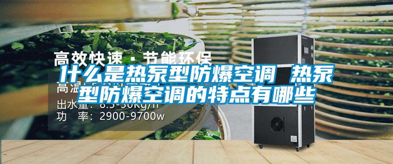 什么是熱泵型防爆空調 熱泵型防爆空調的特點(diǎn)有哪些