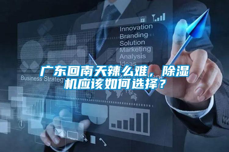 廣東回南天辣么難，除濕機應該如何選擇？