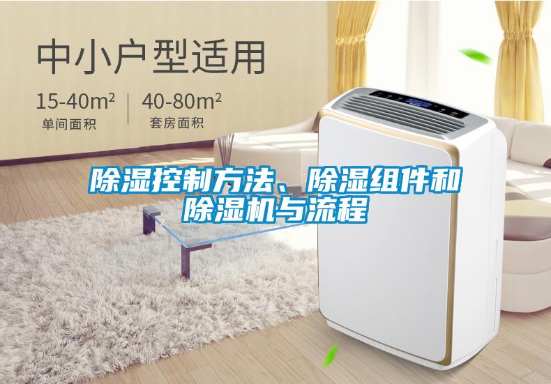 除濕控制方法、除濕組件和除濕機與流程