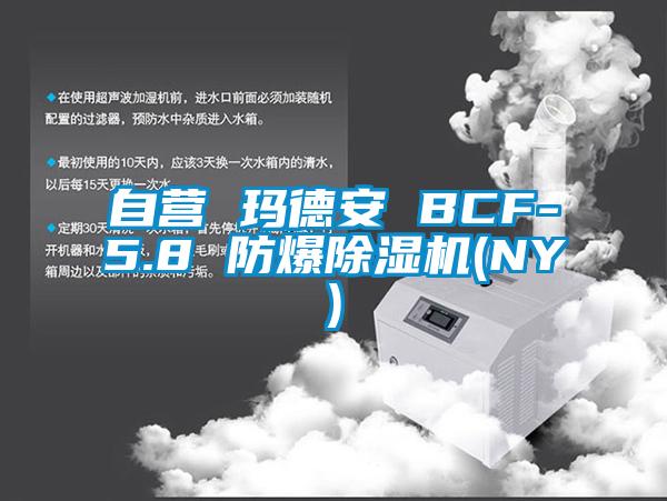 自營(yíng) 瑪德安 BCF-5.8 防爆除濕機(NY)