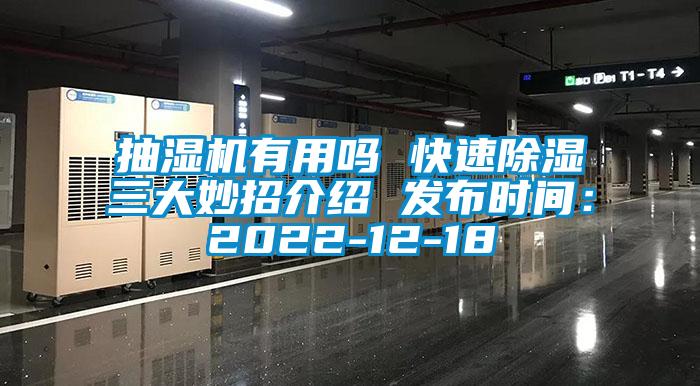 抽濕機有用嗎 快速除濕三大妙招介紹 發(fā)布時(shí)間：2022-12-18
