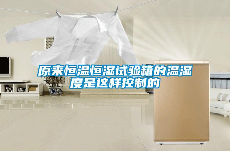 原來(lái)恒溫恒濕試驗箱的溫濕度是這樣控制的