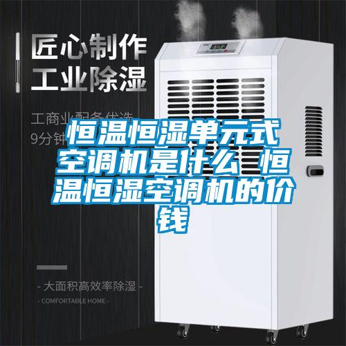 恒溫恒濕單元式空調機是什么 恒溫恒濕空調機的價(jià)錢(qián)