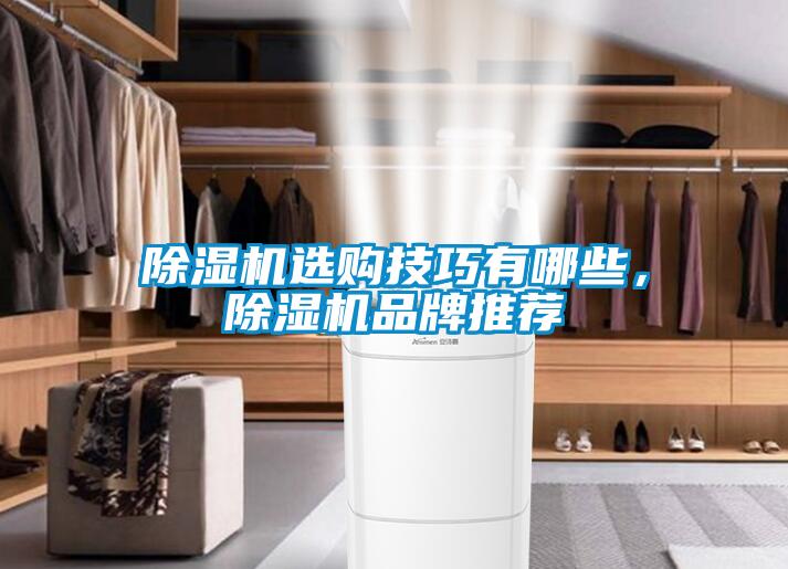 除濕機選購技巧有哪些，除濕機品牌推薦