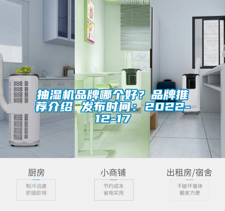 抽濕機品牌哪個(gè)好？品牌推薦介紹 發(fā)布時(shí)間：2022-12-17