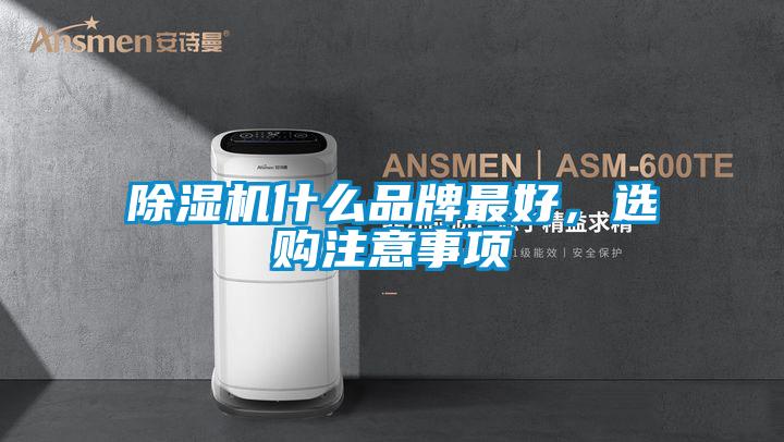 除濕機什么品牌最好，選購注意事項