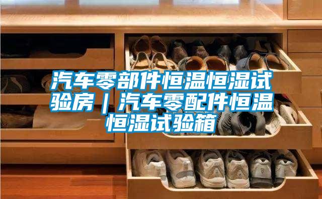 汽車(chē)零部件恒溫恒濕試驗房｜汽車(chē)零配件恒溫恒濕試驗箱