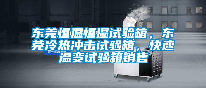 東莞恒溫恒濕試驗箱，東莞冷熱沖擊試驗箱，快速溫變試驗箱銷(xiāo)售
