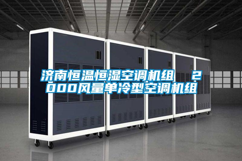 濟南恒溫恒濕空調機組  2000風(fēng)量單冷型空調機組