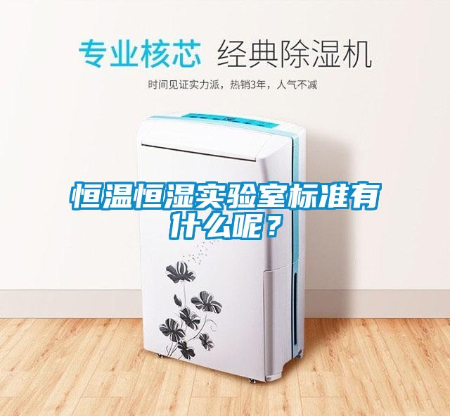 恒溫恒濕實(shí)驗室標準有什么呢？