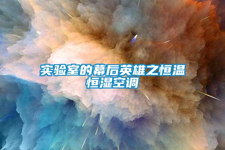 實(shí)驗室的幕后英雄之恒溫恒濕空調