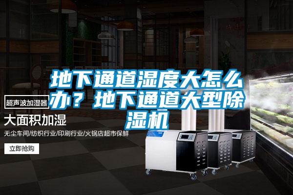 地下通道濕度大怎么辦？地下通道大型除濕機