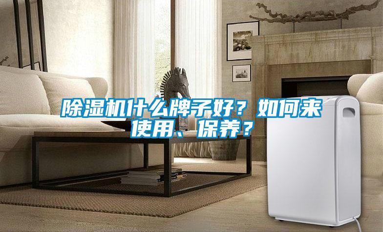 除濕機什么牌子好？如何來(lái)使用、保養？