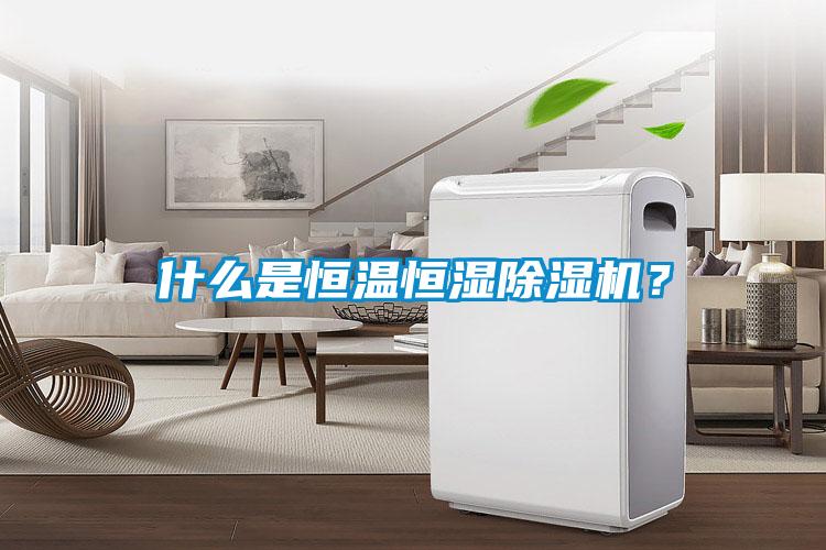 什么是恒溫恒濕除濕機？