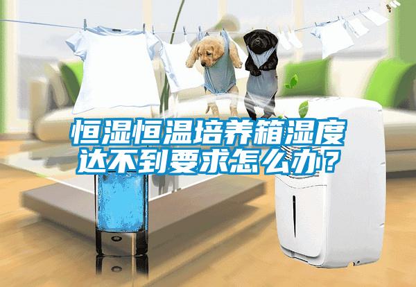 恒濕恒溫培養箱濕度達不到要求怎么辦？