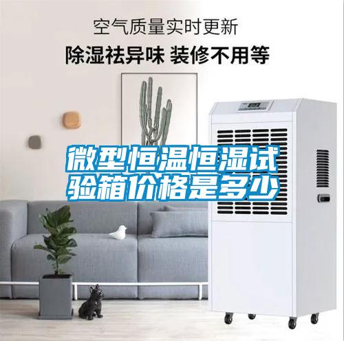 微型恒溫恒濕試驗箱價(jià)格是多少