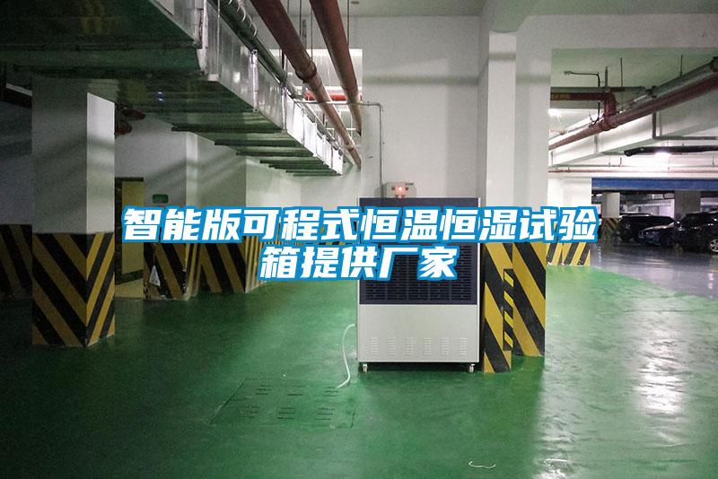 智能版可程式恒溫恒濕試驗箱提供廠(chǎng)家