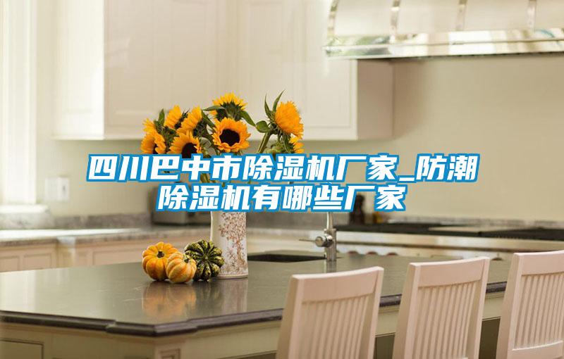 四川巴中市除濕機廠(chǎng)家_防潮除濕機有哪些廠(chǎng)家