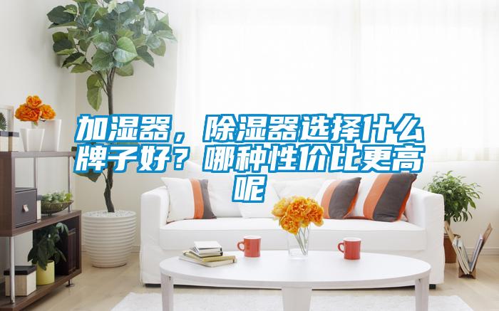 加濕器，除濕器選擇什么牌子好？哪種性?xún)r(jià)比更高呢