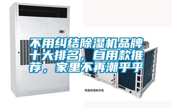 不用糾結除濕機品牌十大排名，自用款推薦，家里不再潮乎乎